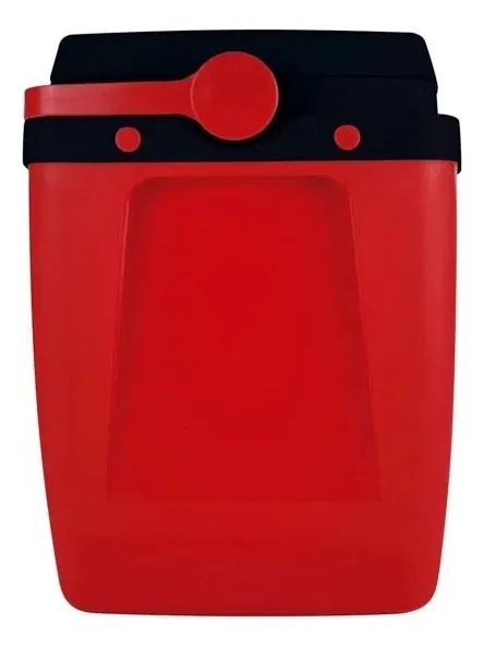 CAIXA TERMICA 18L VERMELHO C PRETO