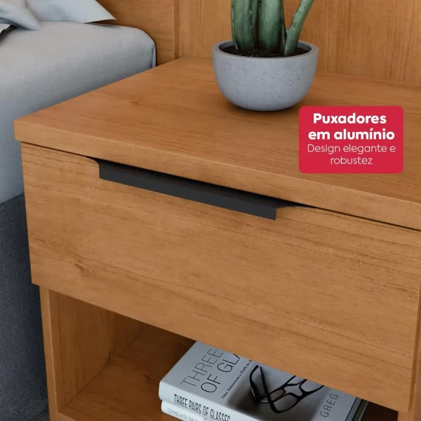 CABECEIRA BOX LOPAS 1,60 CALITAN 2023 – TECIDO CORANO BEGE C/LED AMENDOA CLEAN