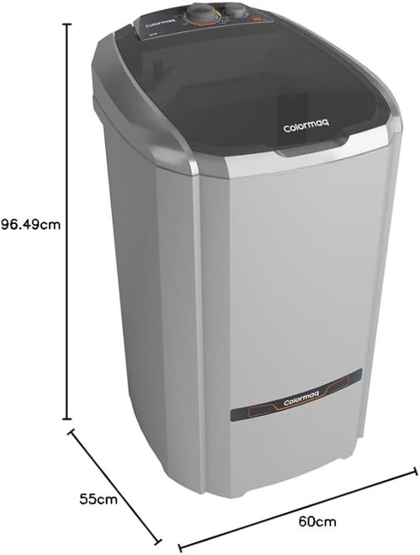 LAVADORA  COLORMAQ SEMIAUTOMATICA LCS 20,1 BR 127V LCS20ABRANAC