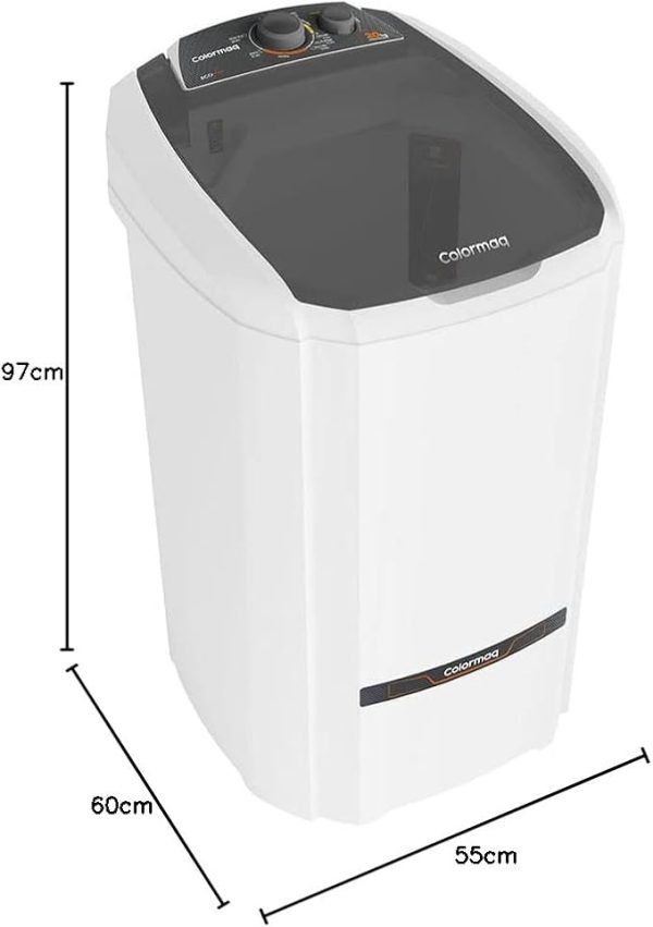 LAVADORA  COLORMAQ SEMIAUTOMATICA LCS 20,1 PR 127V LCS20APRANAC