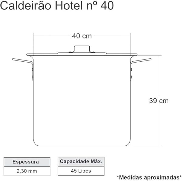 CALDEIRAO RAMOS HOTEL N. 40 LIXADO