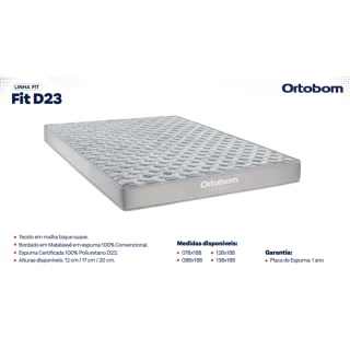 COLCHÃO FIT D23 17X188X138