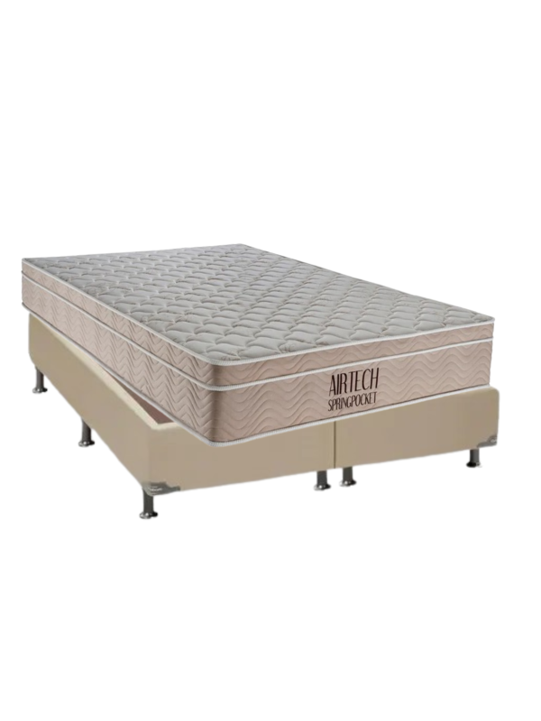 CAMA AIRTECH SPRINGPOCKET03000X1980X1580 BASE SOMMIER CORINO BEGE03000X1980X1580