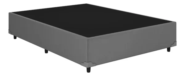 BASE CASAL SOMMIER CORINO CINZA 03000X1880X1380