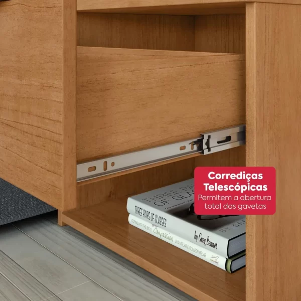 CABECEIRA BOX LOPAS 1,60 CALITAN 2023 – TECIDO CORANO BEGE C/LED AMENDOA CLEAN