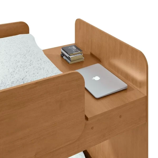 CAMA BELICHE 0,90 OLGA – C/LED AMENDOA CLEAN