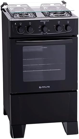 FOGÃO GAS 4Q COLISEUM PLUS PTO