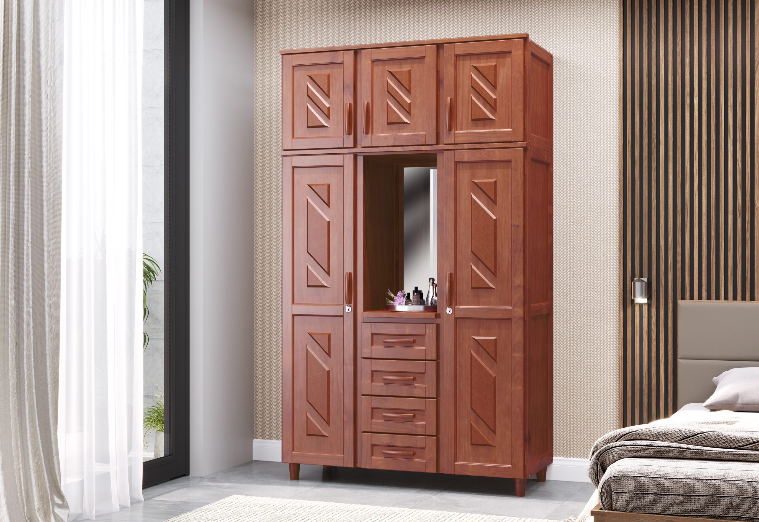 ROUPEIRO 3 PORTAS SANTIAGO MOGNO CAVAZOTTO