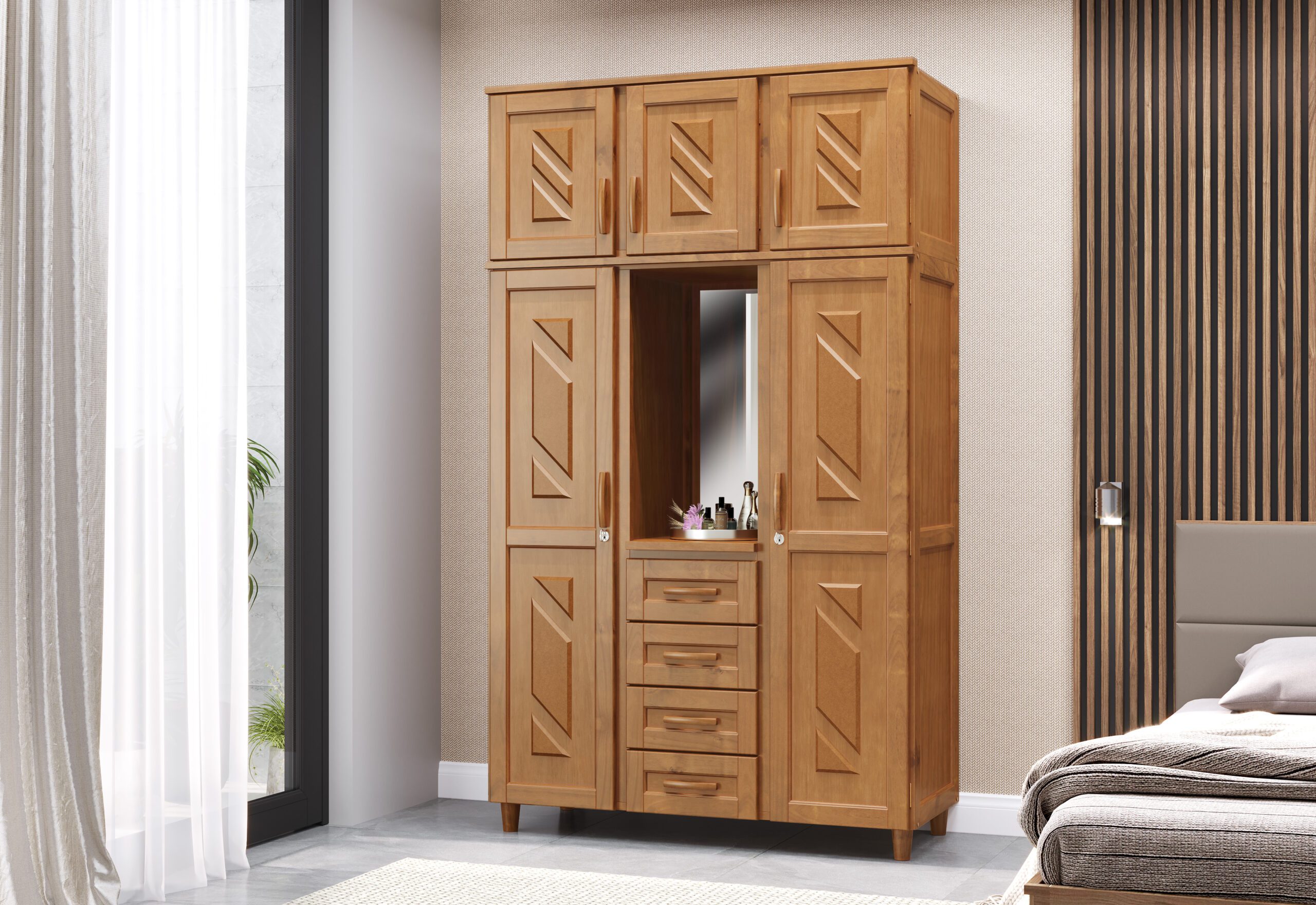 ROUPEIRO 3 PORTAS SANTIAGO FREIJO CAVAZOTTO