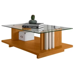 MESA DE CENTRO FRIZZ CINAMOMO/OFF WHITE