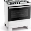 FOGÃO GÁS 5Q AGILE GLASS BRANCO