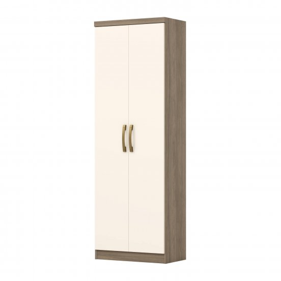 Roupeiro Multiuso Margarida 2 Pts Rustico/Off White