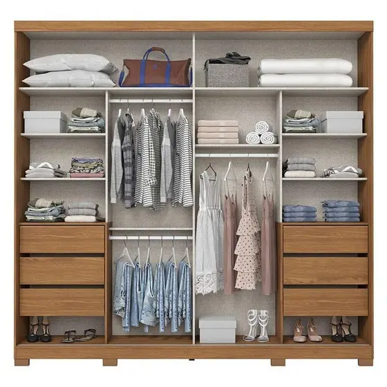 Roupeiro Cayman 2 Pts Desl Nature