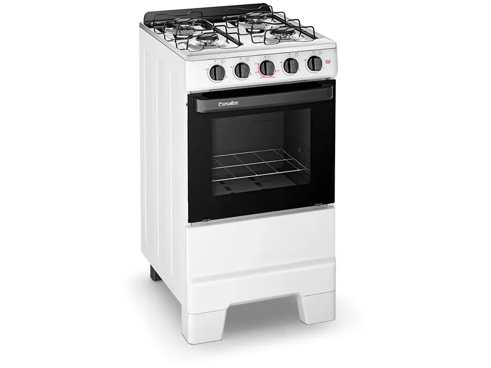 FOGAO ESMALTEC IDEAL POP 4BCS 104002938 Branco