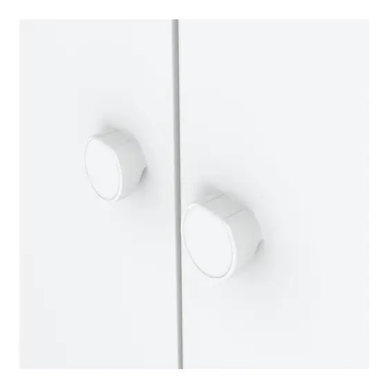 Roupeiro Bala de Menta 3 Pts Rustico/Branco