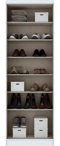 Roupeiro Multiuso Margarida 2 pts Branco