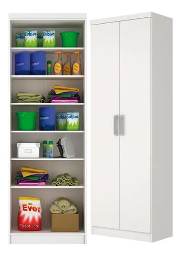 Roupeiro Multiuso Margarida 2 pts Branco