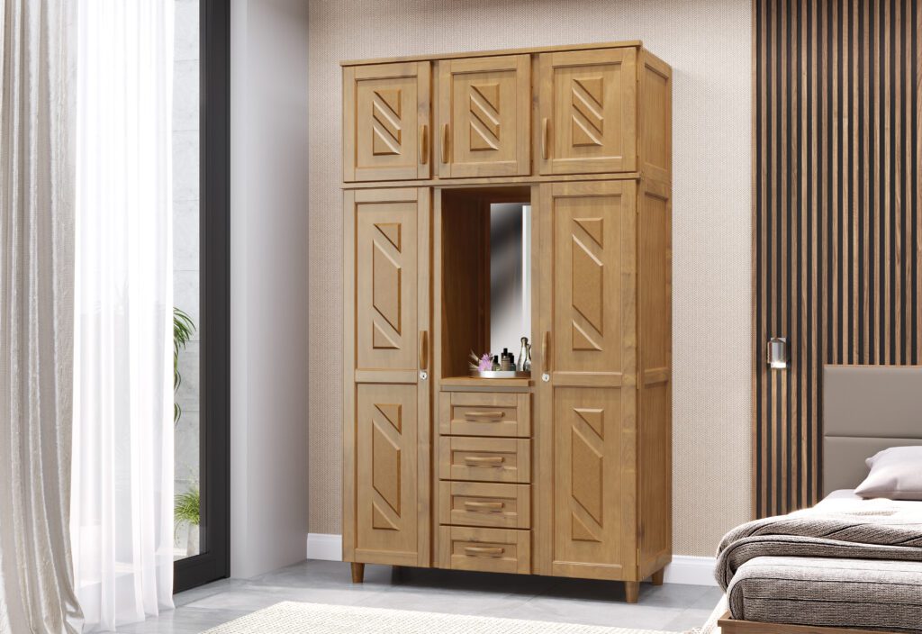 ROUPEIRO 3 PORTAS SANTIAGO IMBUIA CAVAZOTTO