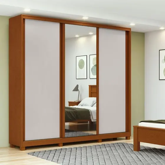 GR LOPAS 03 PTS FORMA 2,30 – 1PT GLASS E C/PES PVC FRASSINO/OFF WHITE/FRASSINO