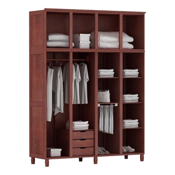 ROUPEIRO GRÉCIA 4 PORTAS MOGNO FOSCO CAVAZOTTO