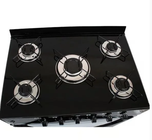 FOGÃO GÁS DELICATO PLUS 5B – PRETO FOSCO