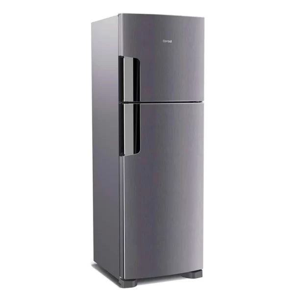 GELADEIRA 386L CONSUL 2P F. FREE CLASSE A CRM44AKANA INOX 110 VOLTS