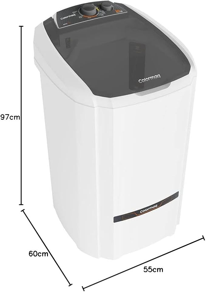 LAVADORA SEMIAUTOMATICA LCS 20,1 PR 127V LCS20APRANAC