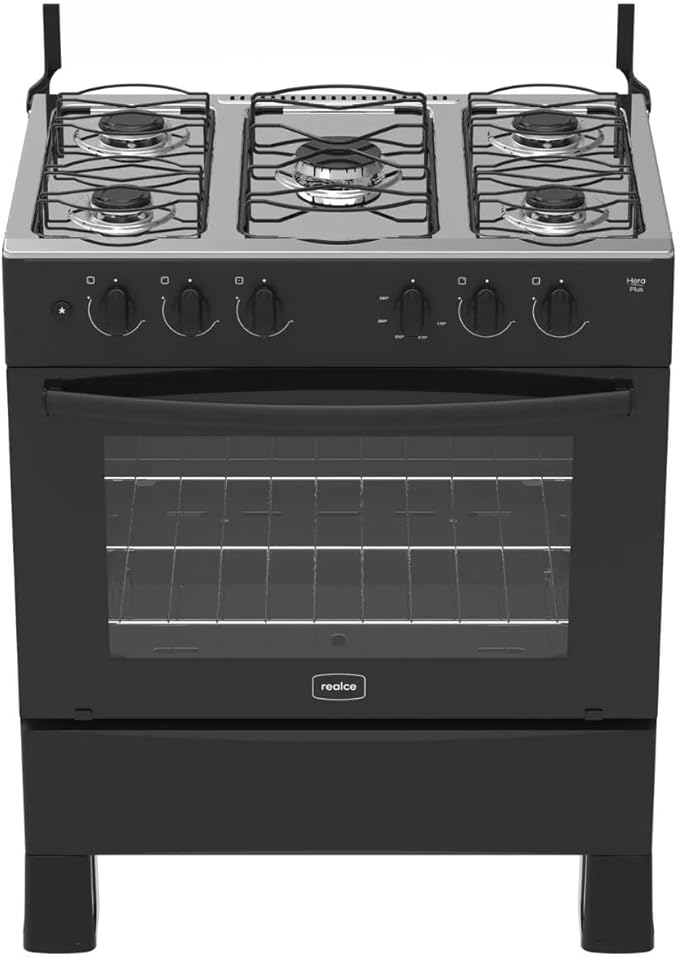 FOGAO HERA PLUS 5 BOCAS PRETO