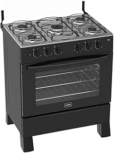 FOGAO HERA PLUS 5 BOCAS PRETO