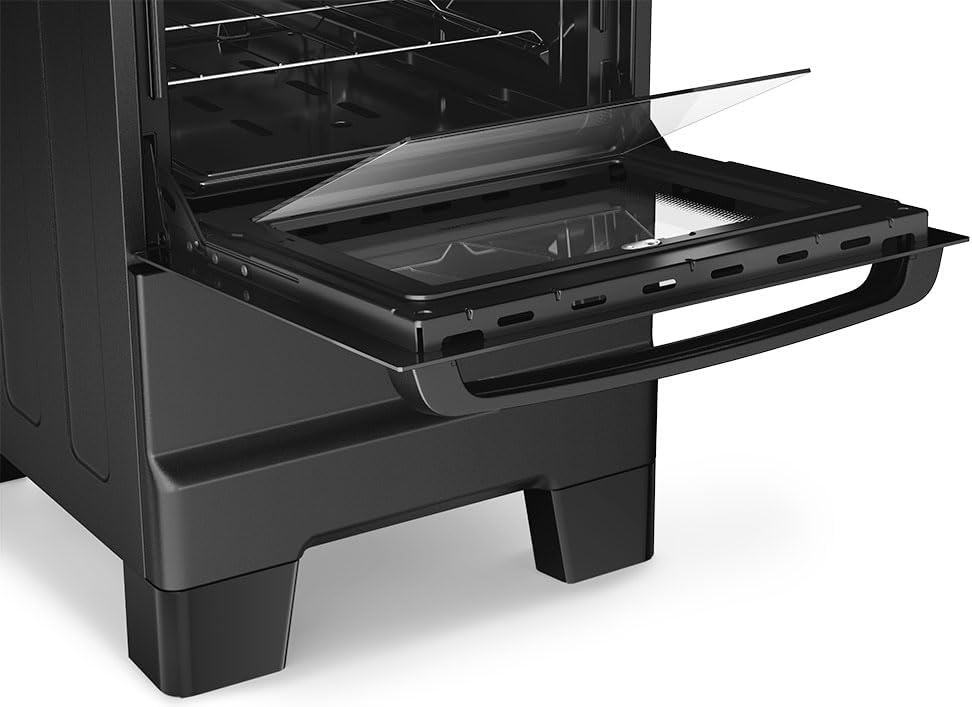 FOGAO ESMALTEC IDEAL POP 4BCS Preto