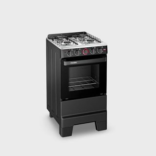 FOGAO ESMALTEC IDEAL POP 4BCS  Preto