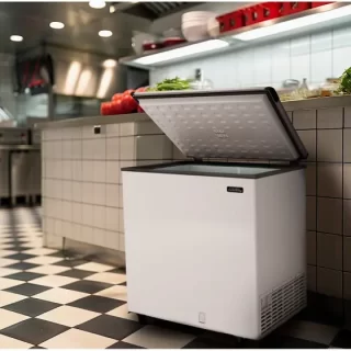 FREEZER ESMALTEC 214L BRANCO
