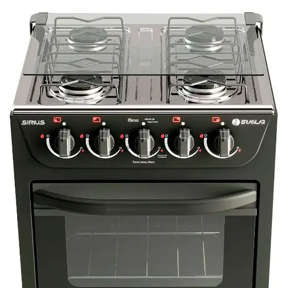 10010077 FOGAO 4 BC SIRIUS BLACK