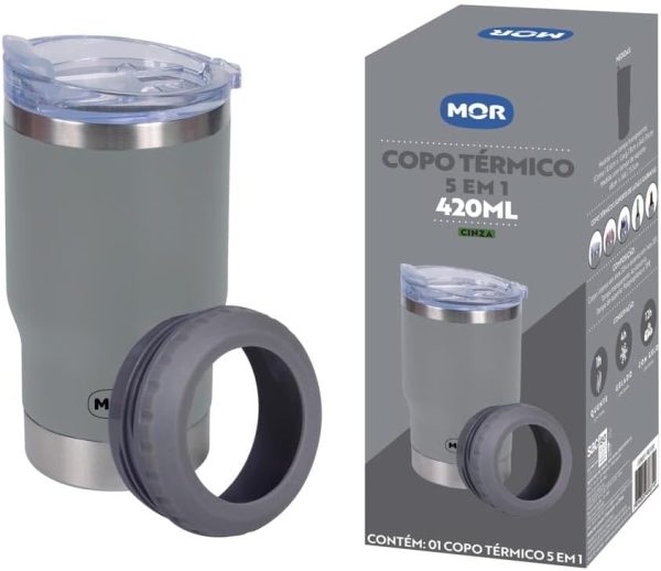 COPO TERMICO 5 EM 1 CINZA 420ML (6)