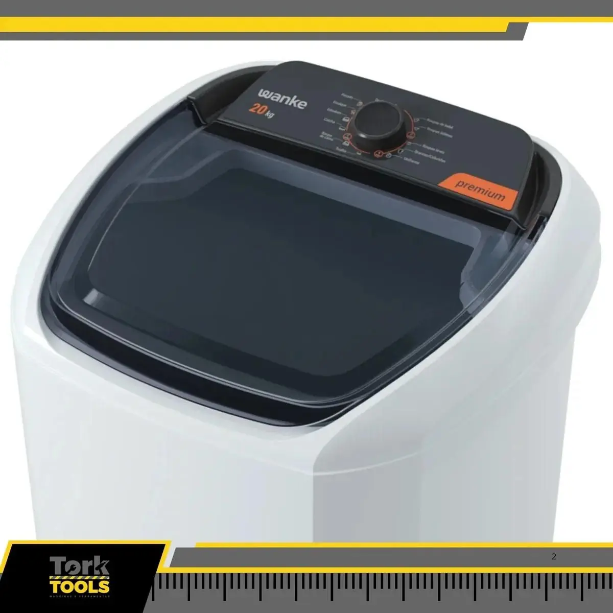 LAVADORA WANKE BRANCA 20 KL WANK