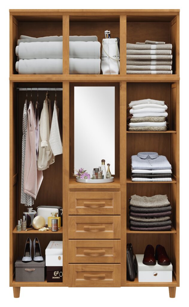 ROUPEIRO 3 PORTAS SANTIAGO IMBUIA CAVAZOTTO