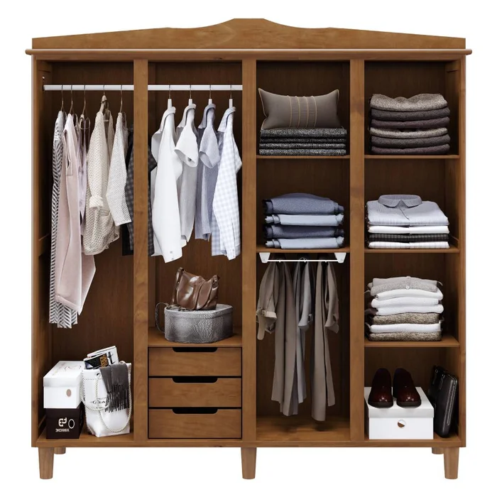 ROUPEIRO BRASIL 4 PORTAS IMBUIA CAVAZOTTO