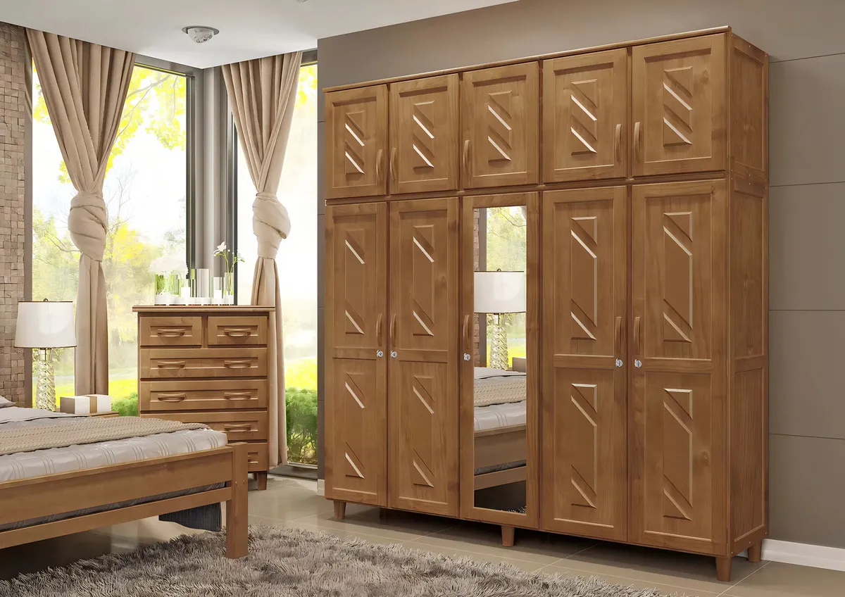 ROUPEIRO GRECIA 5 PORTAS IMBUIA CAVAZOTTO