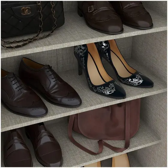 Roupeiro Multiuso Margarida 2 Pts Rustico/Off White