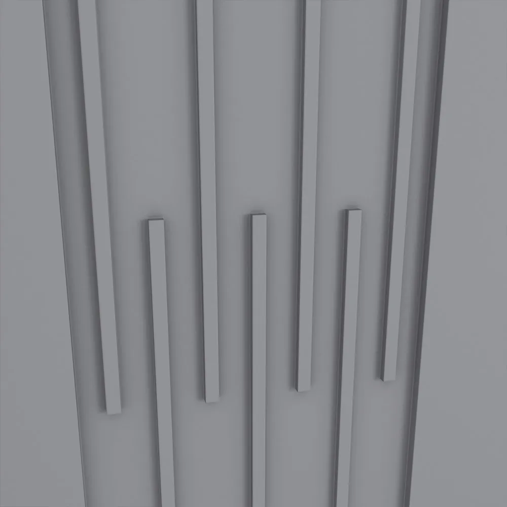 ROUPEIRO VICENZA 2 PTS DESLIZANTE CINZA