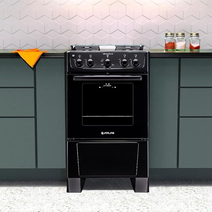 FOGÃO GAS 4Q COLISEUM PLUS PTO