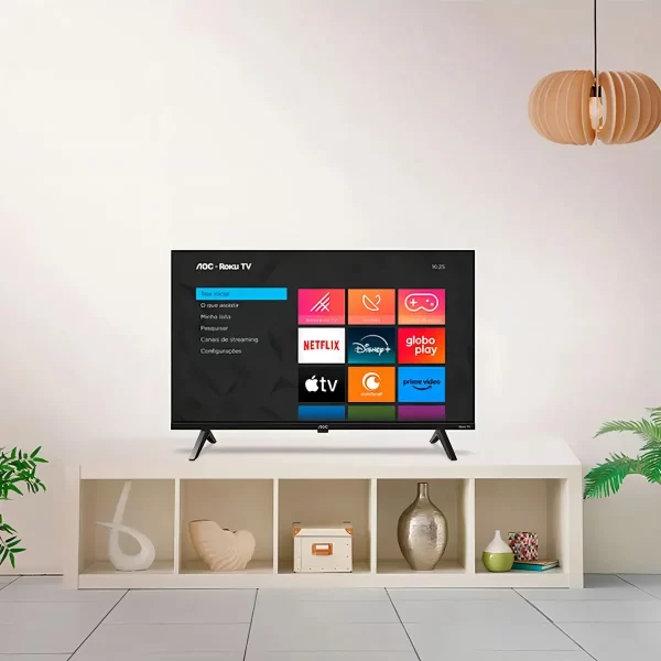 TV 40″ AOC SMART ROKU DLED HD 40S5045/78