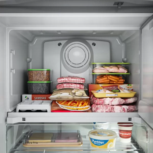 GELADEIRA CONSUL 342L FROST FREE INOX CRB39AK-127V