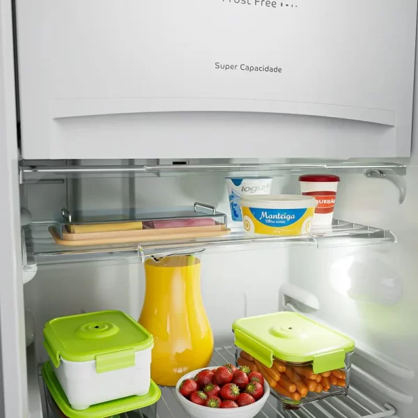 GELADEIRA CONSUL 342L FROST FREE INOX CRB39AK-127V