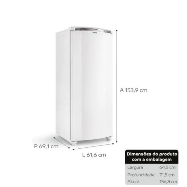 GELADEIRA DOMEST 1 PORTA 300L 127V BR CL A