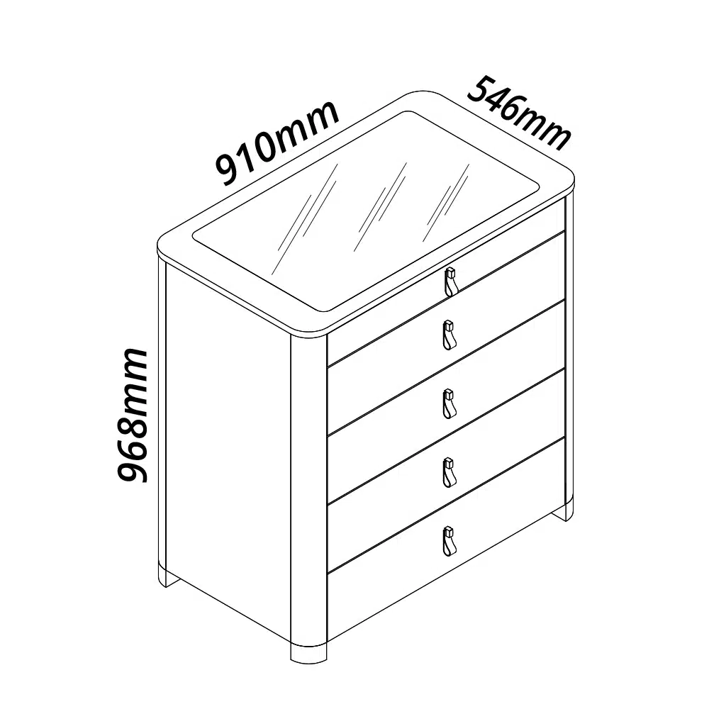COMODA INNOVA 5G ILHA C/PES OFF WHT/