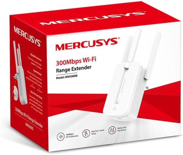REPETIDOR EXTENSOR MW300RE 300MBPS WIRELLESS 2,4GHZ MERCUSYS