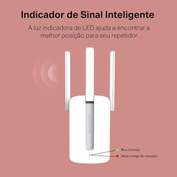 REPETIDOR EXTENSOR MW300RE 300MBPS WIRELLESS 2,4GHZ MERCUSYS