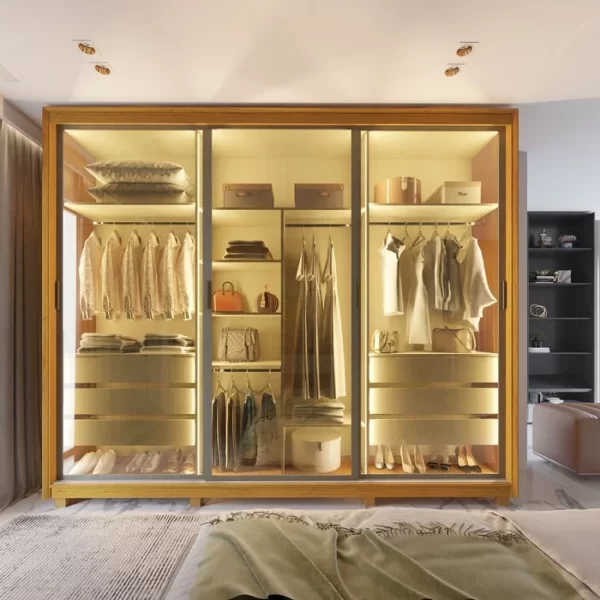 GUARDA ROUPA PLATINUM 3P/3REFLECT RP C/PES C/LED NTL/