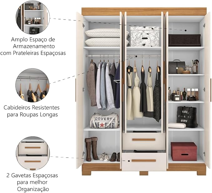 GUARDA ROUPA NT 6015